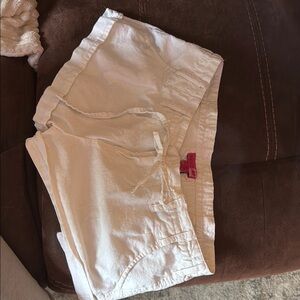 Body Central White Cargo Shorts